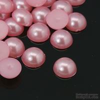 Полужемчужинки PearlPink, 12x5мм, цвет розовый, 10 шт. - ScrapUA.com