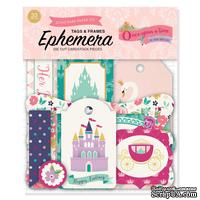 Высечки от Echo Park - Once Upon A Time Princess Frames &amp; Tags - Ephemera - ScrapUA.com