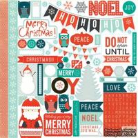 Наклейки от Echo Park-Dear Santa Sticker Sheet - ScrapUA.com