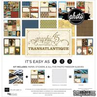 Набор бумаги от Echo Park - Graphic 45 Transatlantique Collection