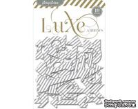 Металлизированный чипборд от Pink Paislee - Luxe Collection - Chipboard Arrows