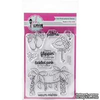 Набор штампов Pink and Main Clear Stamps 10*15 см -  Deck The Palms