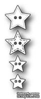 Нож для вырубки от Poppystamps - Super Star Buttons - ScrapUA.com