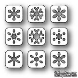 Ножи от Poppystamps - Snowflake Tabs craft die - ScrapUA.com