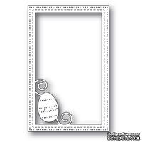 Нож от Poppystamps - Decorated Egg Stitched Frame