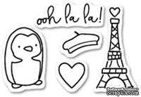 Штампы от Poppystamps - Ooh La La clear stamp set