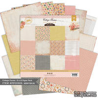 Набор бумаги от Pink Paislee - Cottage Farms - 12x12 Collection Pack, 24 листа - ScrapUA.com