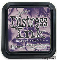 Штемпельная подушка Ranger Distress Ink Pad -Chipped Saphire