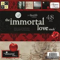 Набор бумаги DCWV - Immortal Love Paper Stack, 30х30 см, 24 листа