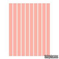 Набор полосок бумаги для квиллинга, 1 цвет (розовый), 3х295мм, 80 г/м2, 200 шт. - ScrapUA.com