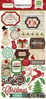 Чипборд от Echo Park - Reflections Christmas Chipboard - ScrapUA.com