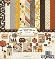 Набор бумаги и декора от Echo Park - Reflections Fall Collection Kit