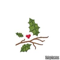 Ножи от Spellbinders - Holly Twigs and Leaves - ScrapUA.com