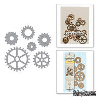 Ножи от Spellbinders - Die D-Lites Gears Etched Dies