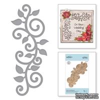 Нож для вырубки от Spellbinders - Swirl Leaf Branch - ScrapUA.com