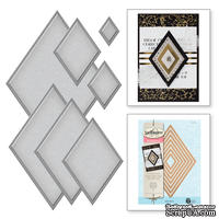 Нож для вырубки от Spellbinders - Art Deco - Ritz Labels - ScrapUA.com