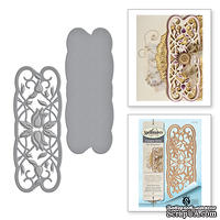 Нож для вырубки от Spellbinders - Floral Swirls Strip - ScrapUA.com