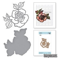 Нож для вырубки от Spellbinders -  Rosy Summer Flowers - ScrapUA.com