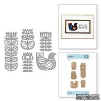 Ножи от Spellbinders -Nordic Floral - ScrapUA.com