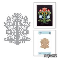 Нож для вырубки от Spellbinders - Nordic Tree - ScrapUA.com