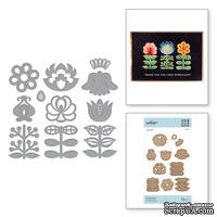 Ножи от Spellbinders -Nordic Blooms - ScrapUA.com