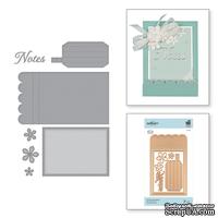 Ножи для вырубки от Spellbinders - Shapeabilities Adorned Notepad Etched Dies Vintage Treasures by Becca Feeken