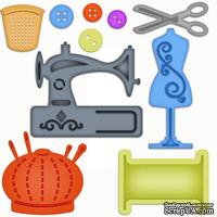 Лезвия от Spellbinders - Sewing Elements - Швея ,10 шт 