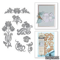 Нож для вырубки от Spellbinders - Nouveau Florals - ScrapUA.com