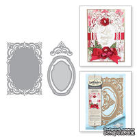 Ножи от Spellbinders - Annabelle&#039;s Trousseau Layering Frame Medium - ScrapUA.com