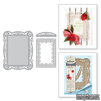 Ножи от Spellbinders - Tallulah Frill Layering Frame Small - ScrapUA.com