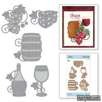 Нож для вырубки от Spellbinders - Wine Charms