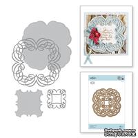 Ножи от Spellbinders -Flourished Square - ScrapUA.com