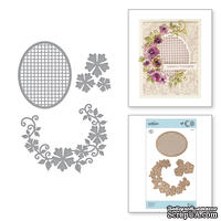 Ножи от Spellbinders - Floral Oval - ScrapUA.com