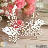 Чипборд ScrapBox - Суккулент с перышками Hf-160