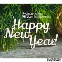 Чипборд ScrapBox - Надпись Happy New Year Hi-206 - ScrapUA.com