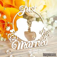 Чипборд ScrapBox - Свадебные силуэты Just Married Hm-051 - ScrapUA.com