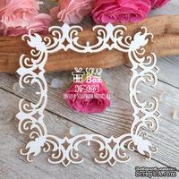 Чипборд ScrapBox - флористическая рамка Hr-066 - ScrapUA.com