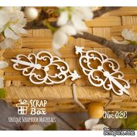 Чипборд ScrapBox - Виньетка 2шт. Hw-029 - ScrapUA.com