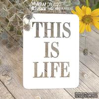 Чипборд ScrapBox - Карточка Project Life PL-023