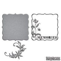 Нож для вырубки  + штампы от Spellbinders - Donna Salazar Designs - Memories