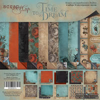 Набор двусторонней бумаги от Scrapmir - Time to Dream (ENG), 20х20см, 10 листов - ScrapUA.com