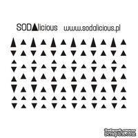 Трафарет SODAlicious - triangles - ScrapUA.com