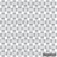 Акриловый штамп от Flourishes - Basketweave Stamp - ScrapUA.com