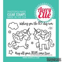 Акриловый штамп Avery Elle - Pegasus Duo Clear Stamps