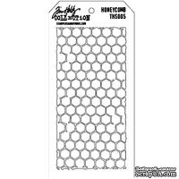 Маска Ranger - Tim Holtz - Layering Stencil - Honeycomb, 13х20 см - ScrapUA.com