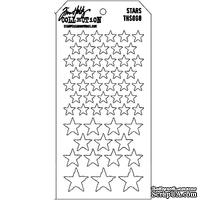 Маска Ranger - Tim Holtz - Layering Stencil - Stars, 13х20 см