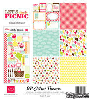 Набор бумаги и декора от Echo Park - Picnic Collection Kit, 30x30 см - ScrapUA.com