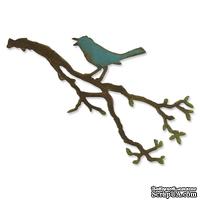 Лезвие от Sizzix - Sizzix - Tim Holtz - Bigz Die Bird Branch - ScrapUA.com