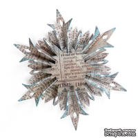 Лезвие Sizzix - Sizzlits Decorative Strip Die - Snowflake Rosette