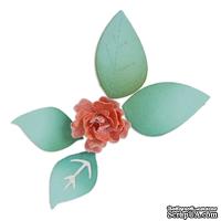 Ножи от Sizzix - Sizzix Sizzlits Die - Flower, Bloom w/Leaves 3-D